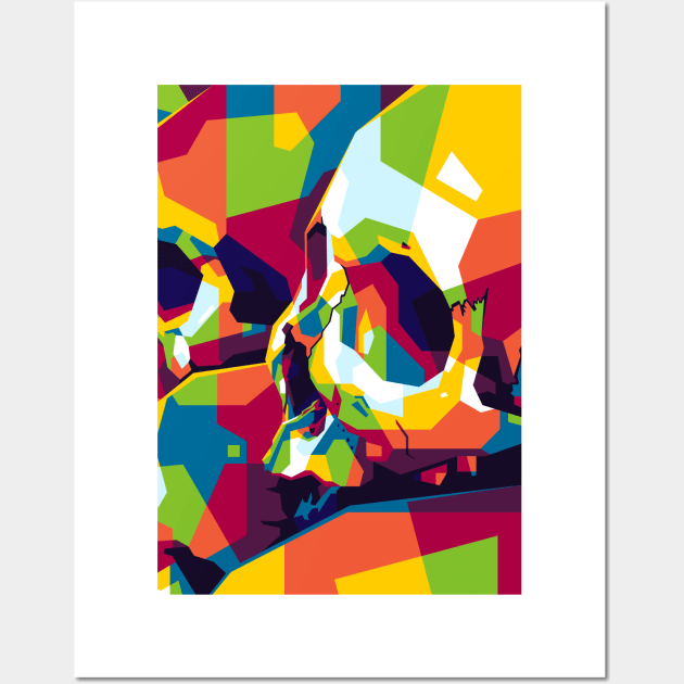 Colorful Skulls Wall Art by wpaprint